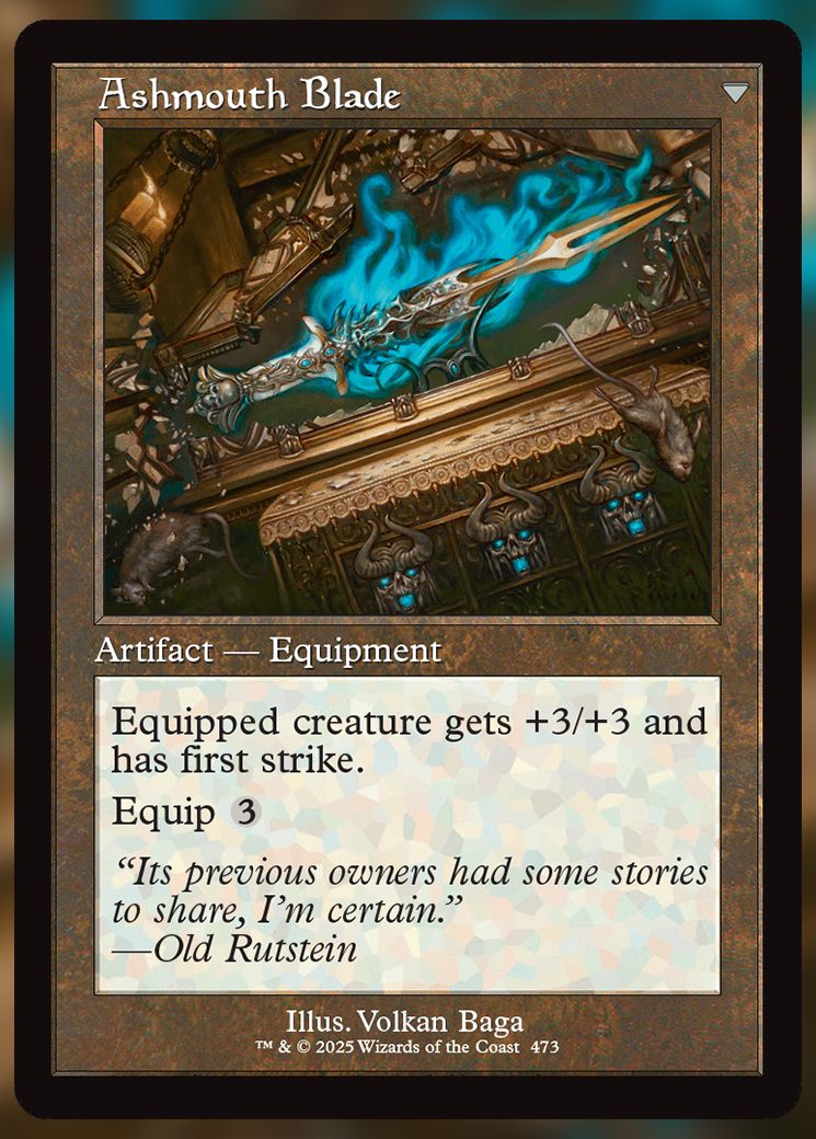 Ashmouth blade retro