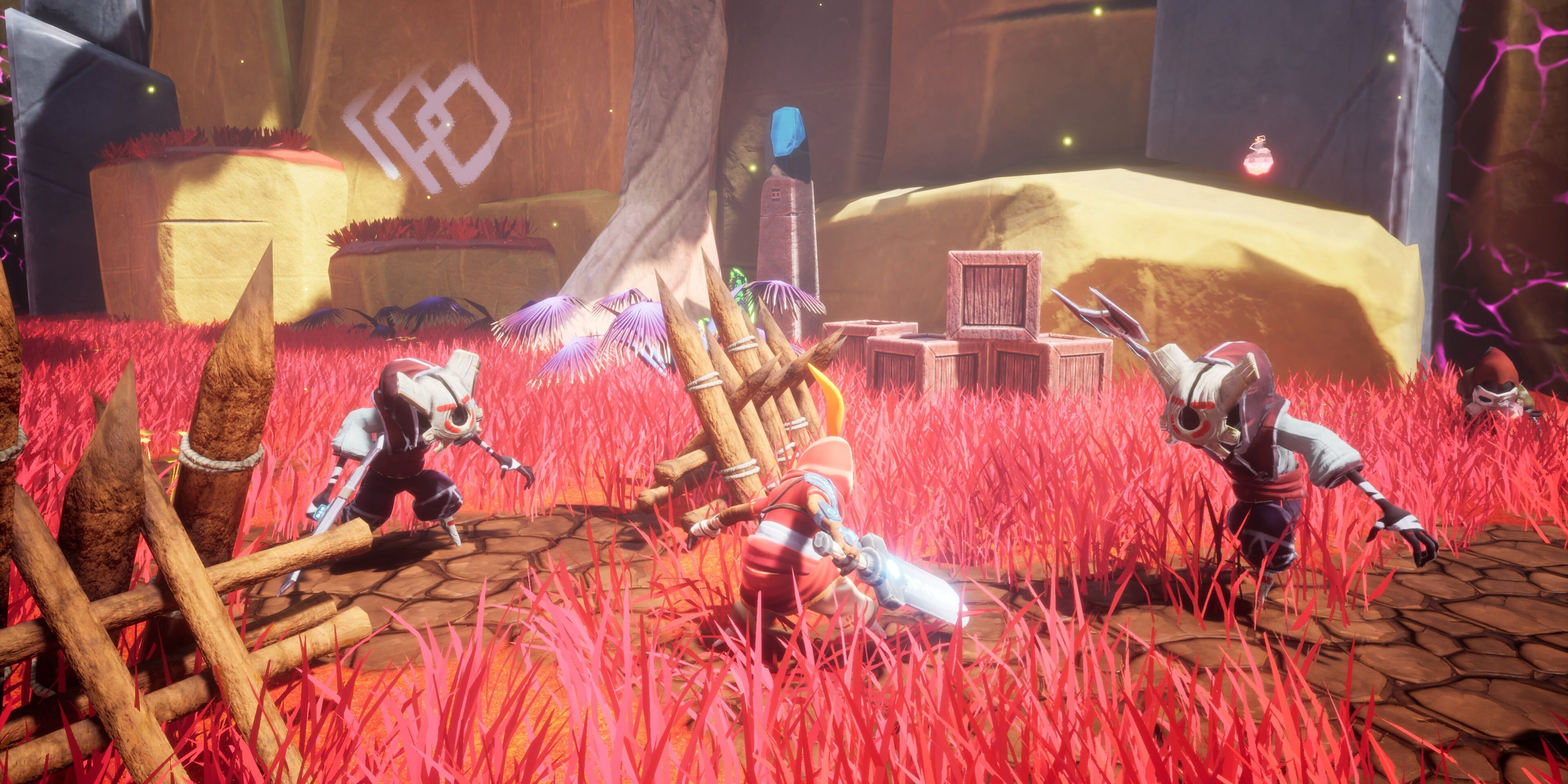 Astor: Blade Of The Monolith - An alien world filled with weird warriors.