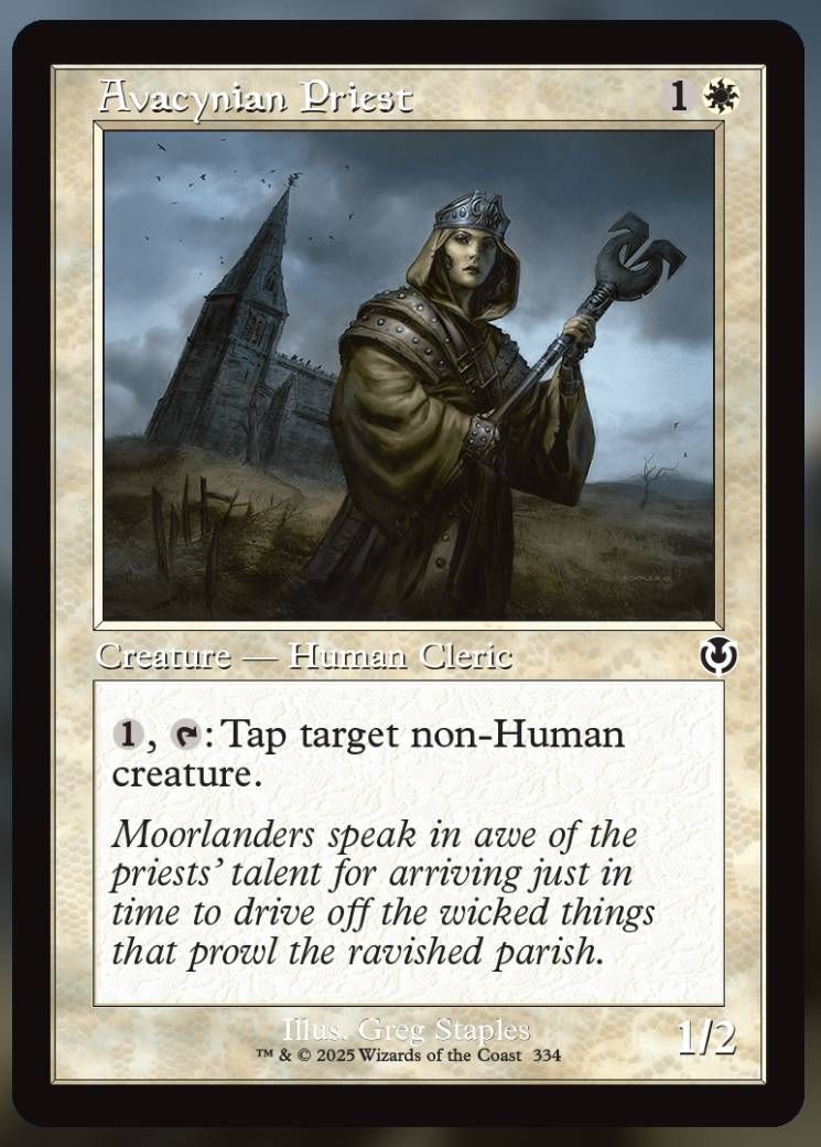 Avacynian Priest Alt Art