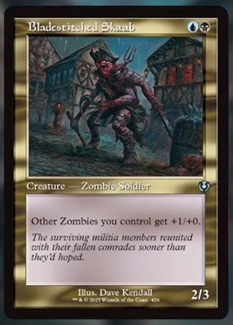 Bladestitched Skaab retro frame