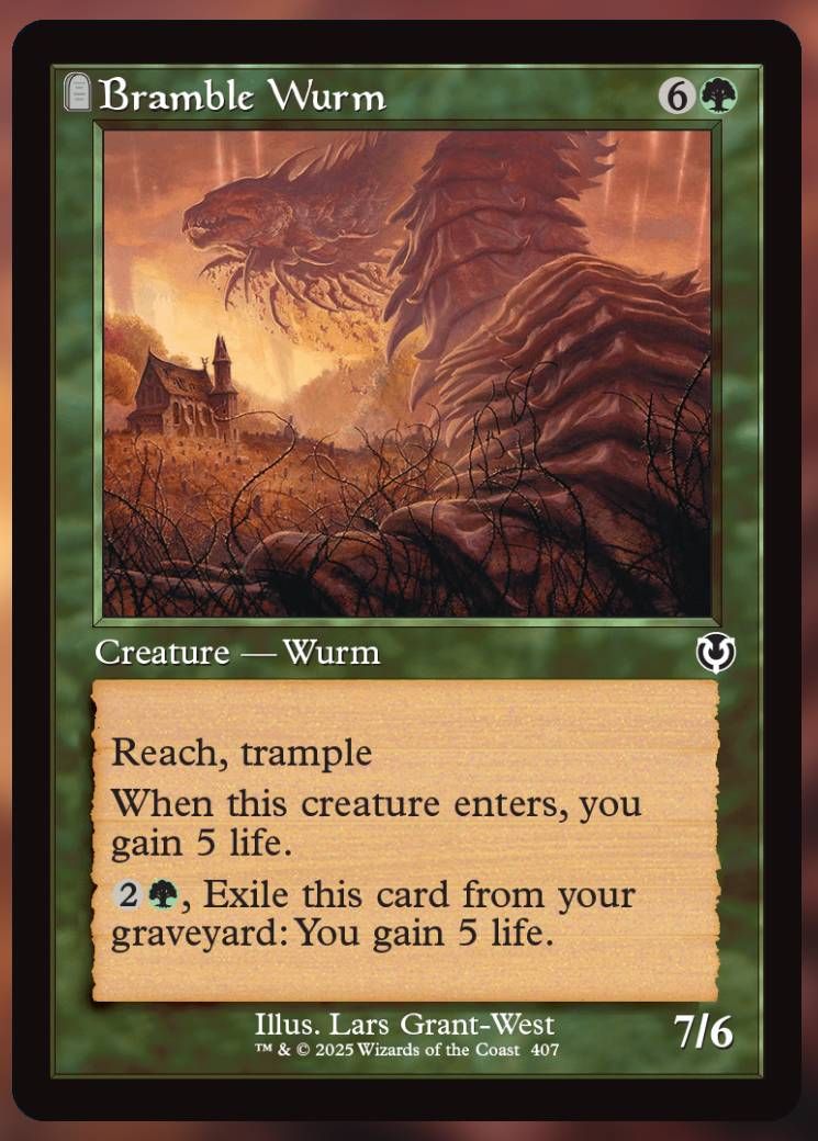 Bramble Wurm Alt Art