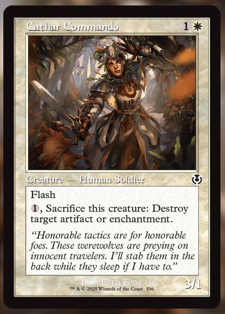 Cathar Commando Alt Art
