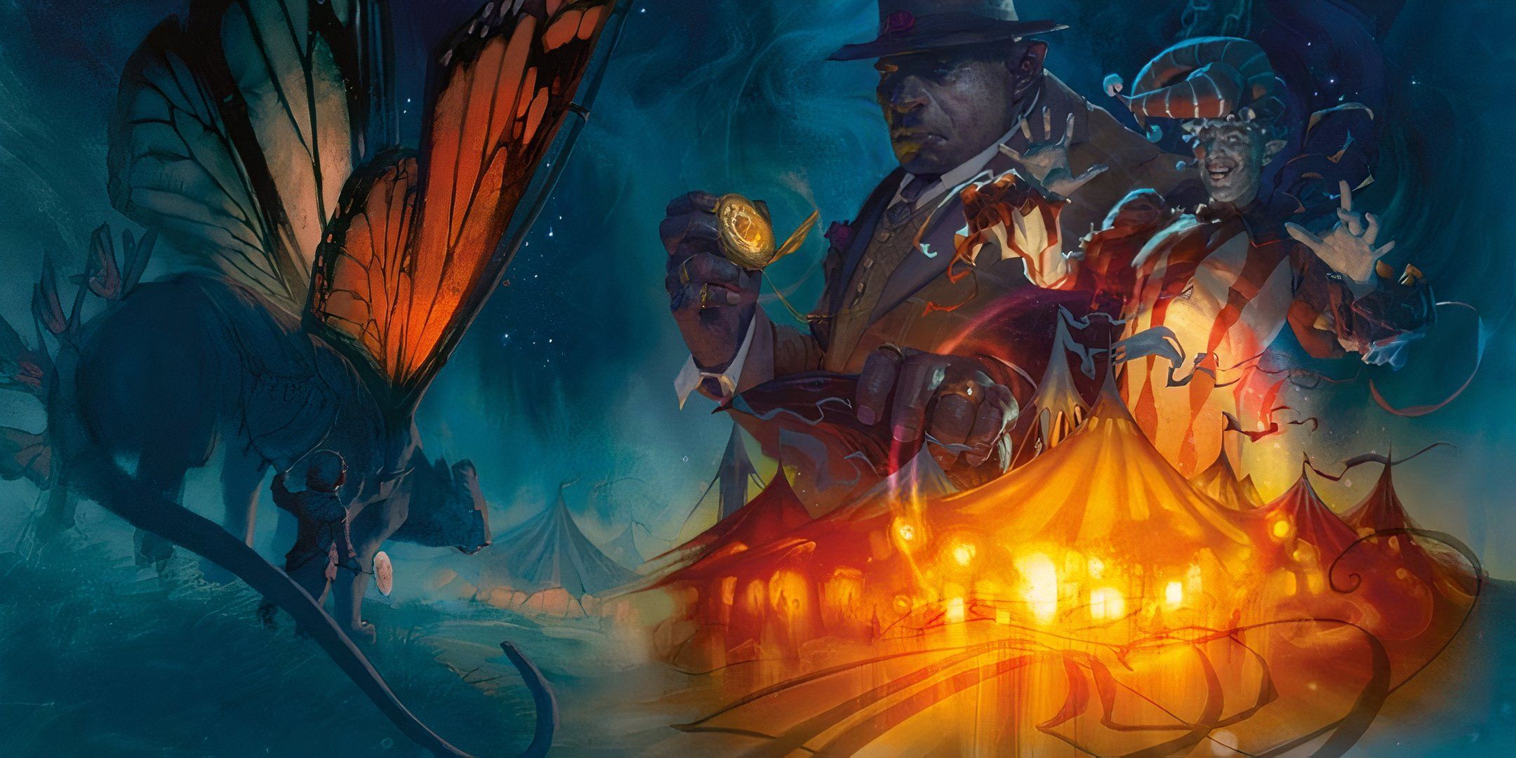 A fantastical fey carnival in Dungeons & Dragons. 
