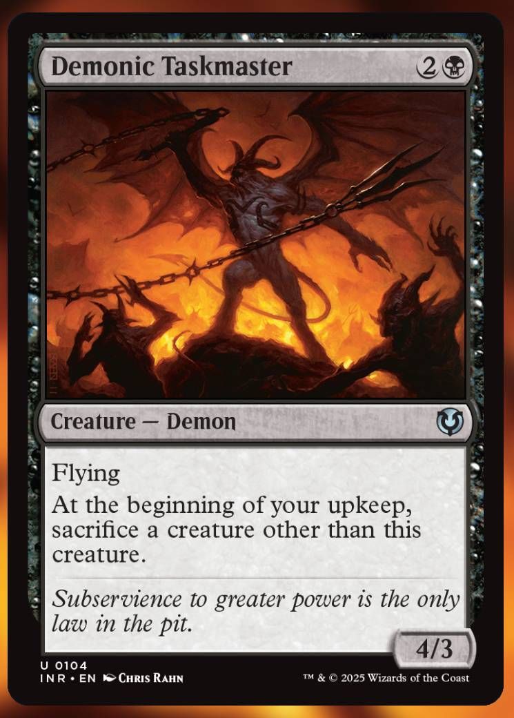Demonic Taskmaster