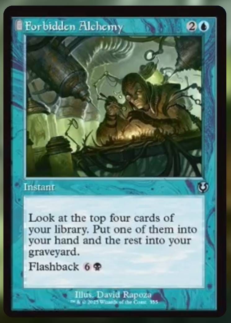 Forbidden Alchemy Alt Art