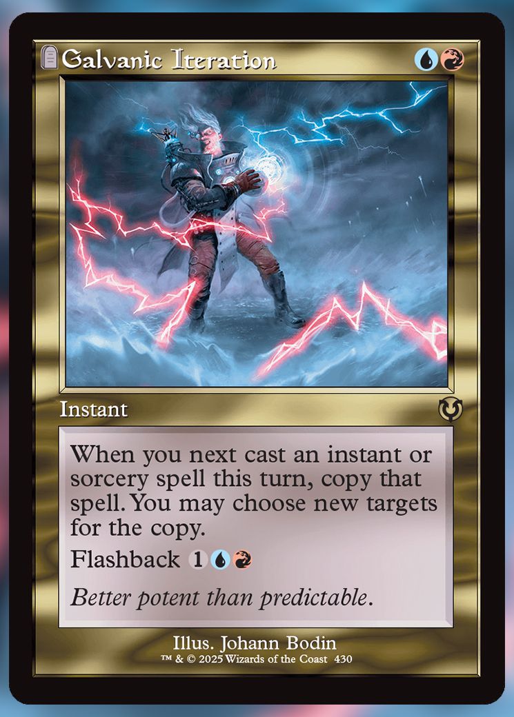 Galvanic Iteration retro