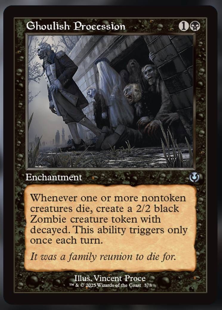 Ghoulish Procession Alt Art