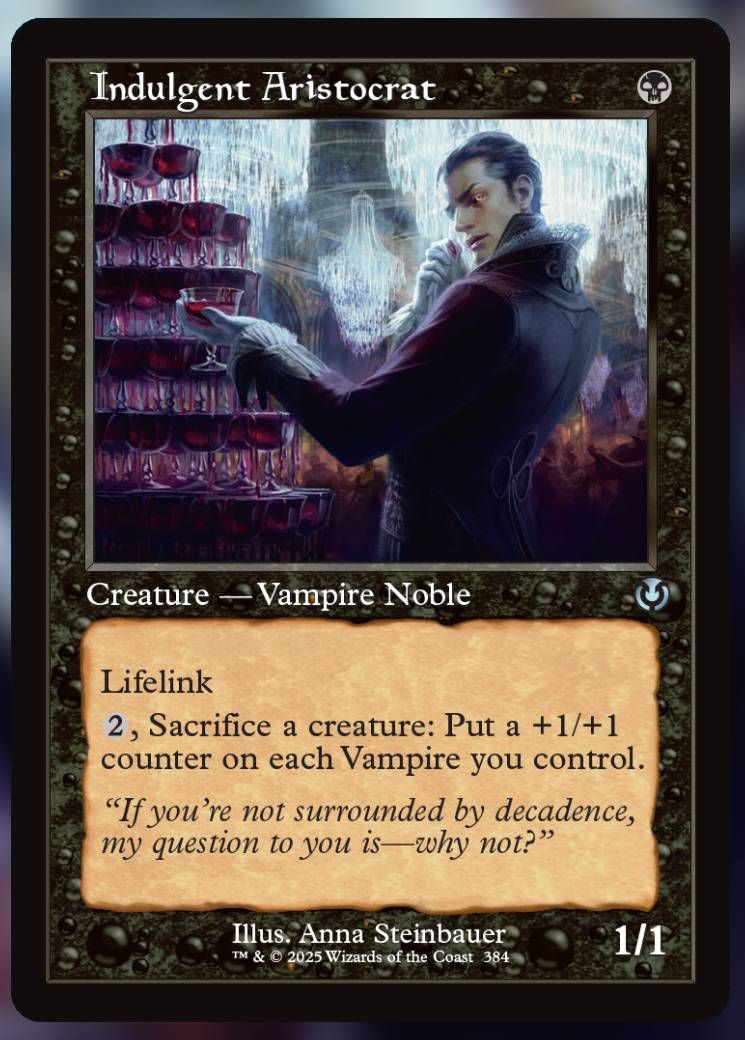 Indulgent Aristrocrat Alt Art