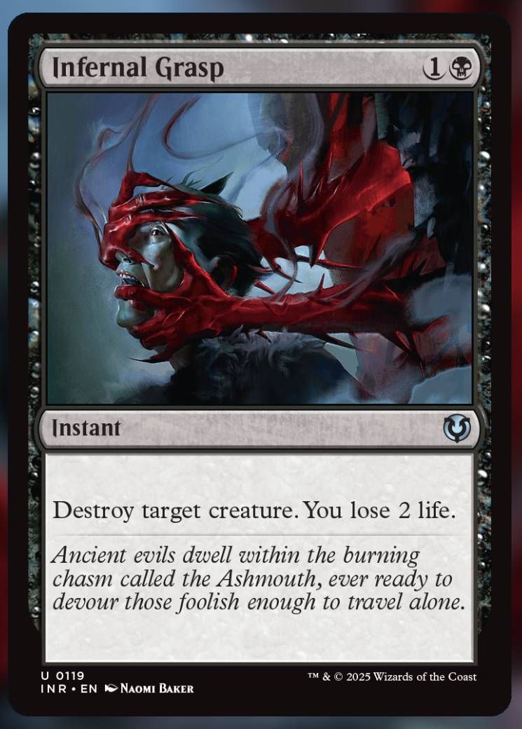 Infernal Grasp Alt Art 1