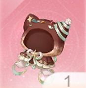 Infinity Nikki Momo's Cloak Confetti Icon.