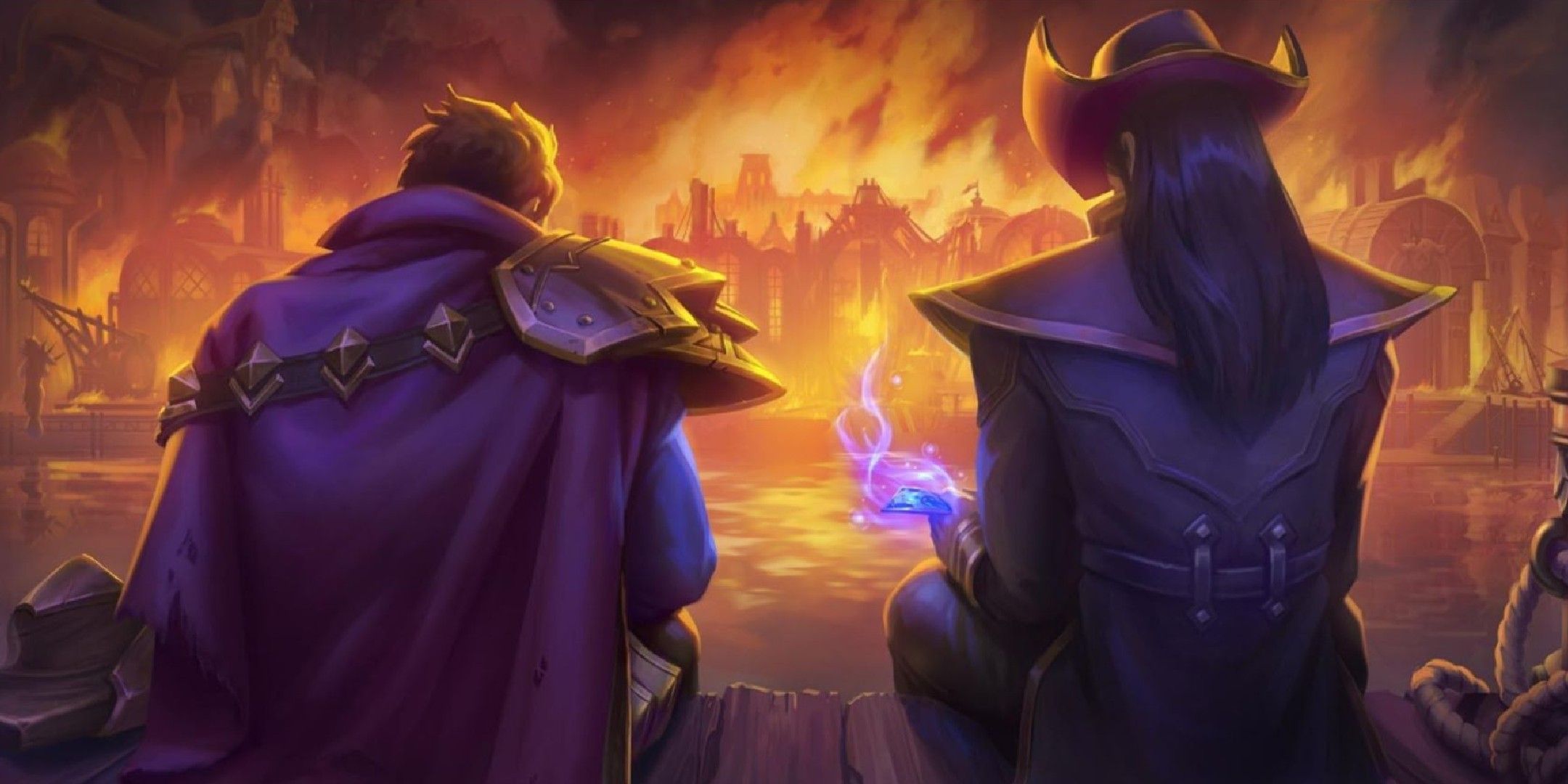 League of Legends image showing Graves and Twisted Fate.