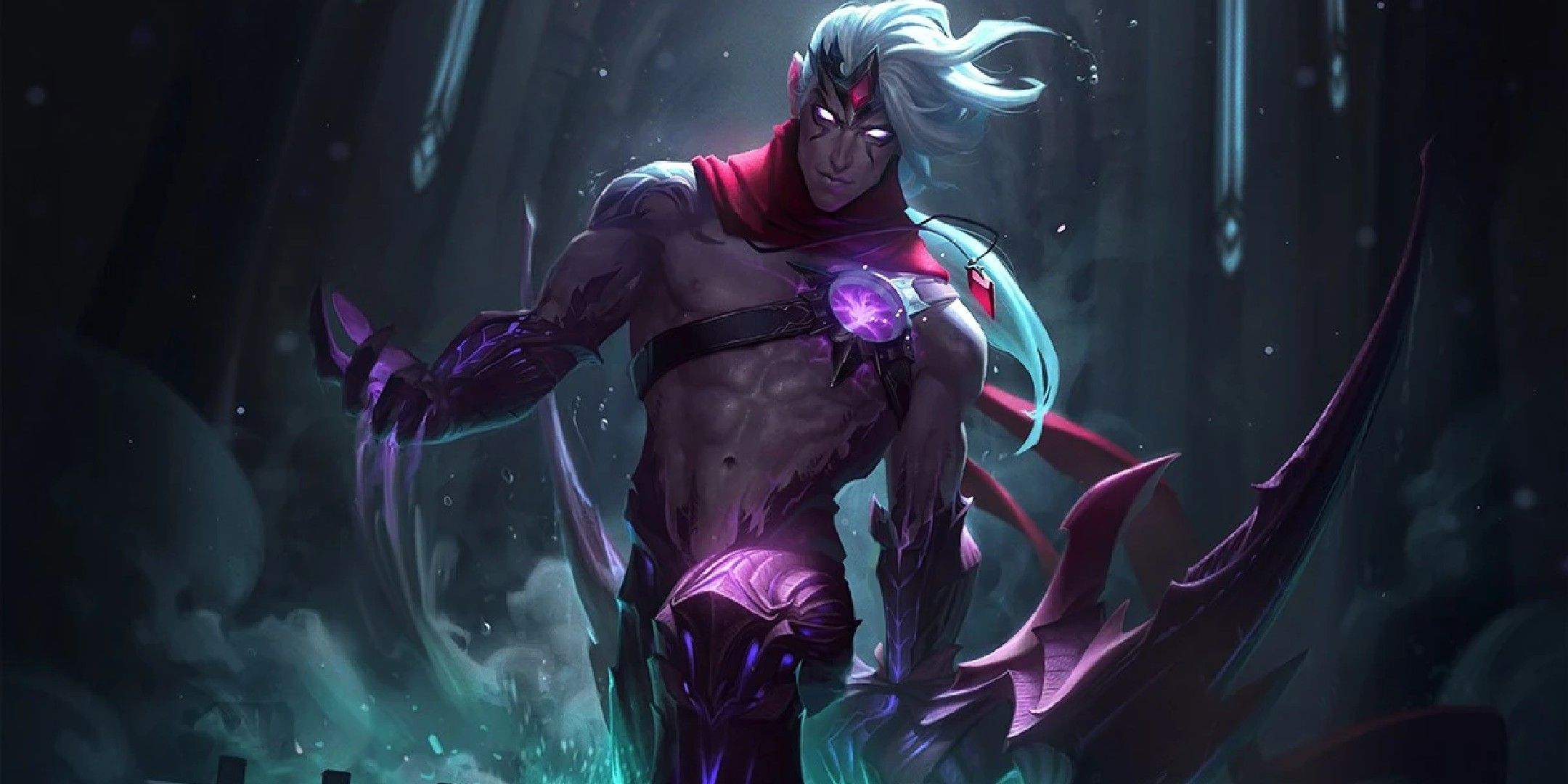 League of Legends image showing the splash art for Varus.