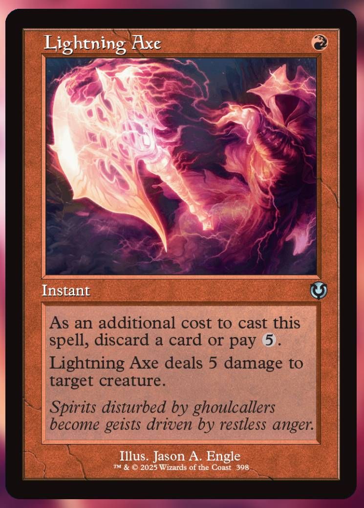 Lightning Axe Alt Art