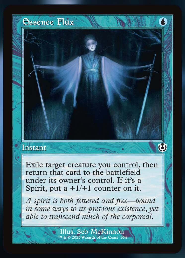Magic The Gathering Essence Flux Alt Card.