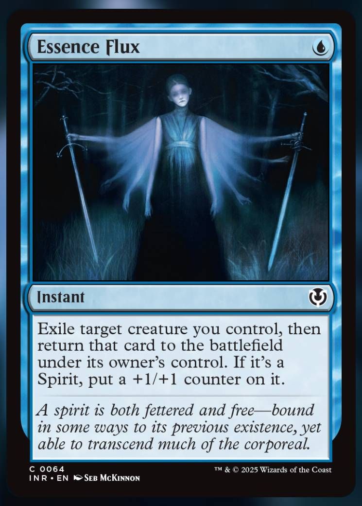Magic The Gathering Essence Flux Card.