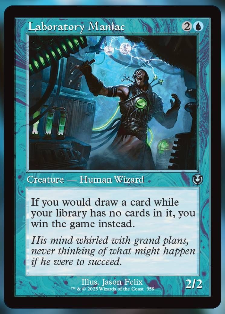 Magic The Gathering Laboratory Maniac Alt Card 2.