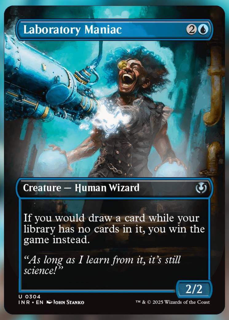 Magic The Gathering Laboratory Maniac Alt Card.