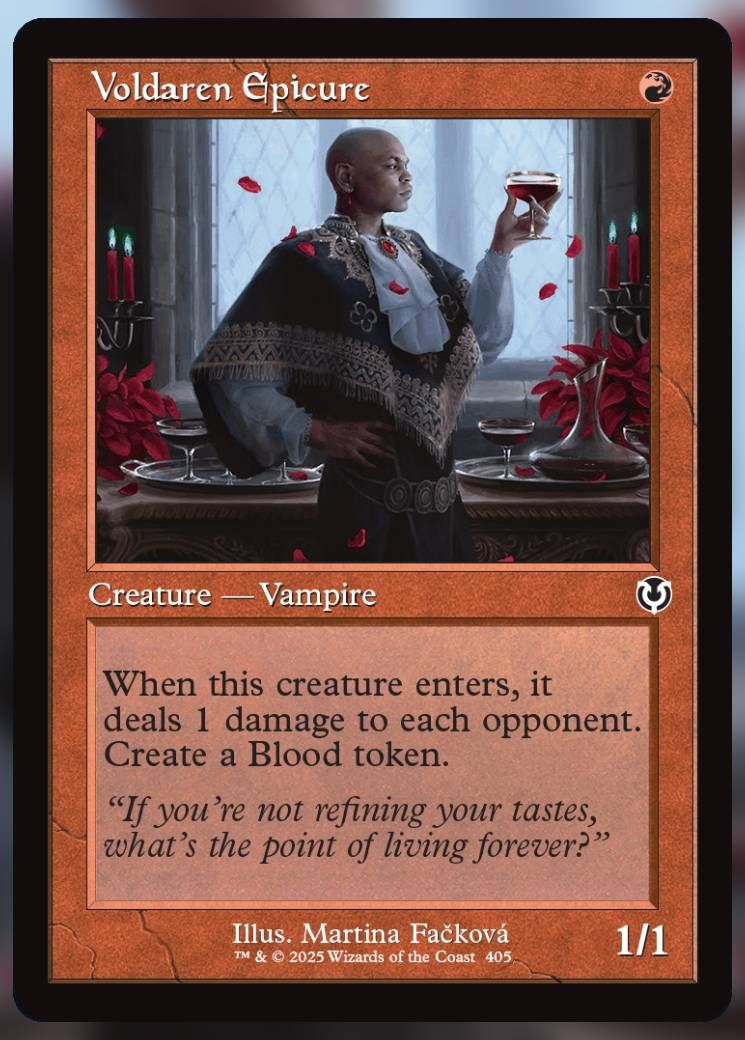 Magic The Gathering Voldaren Epicure Alt Card.
