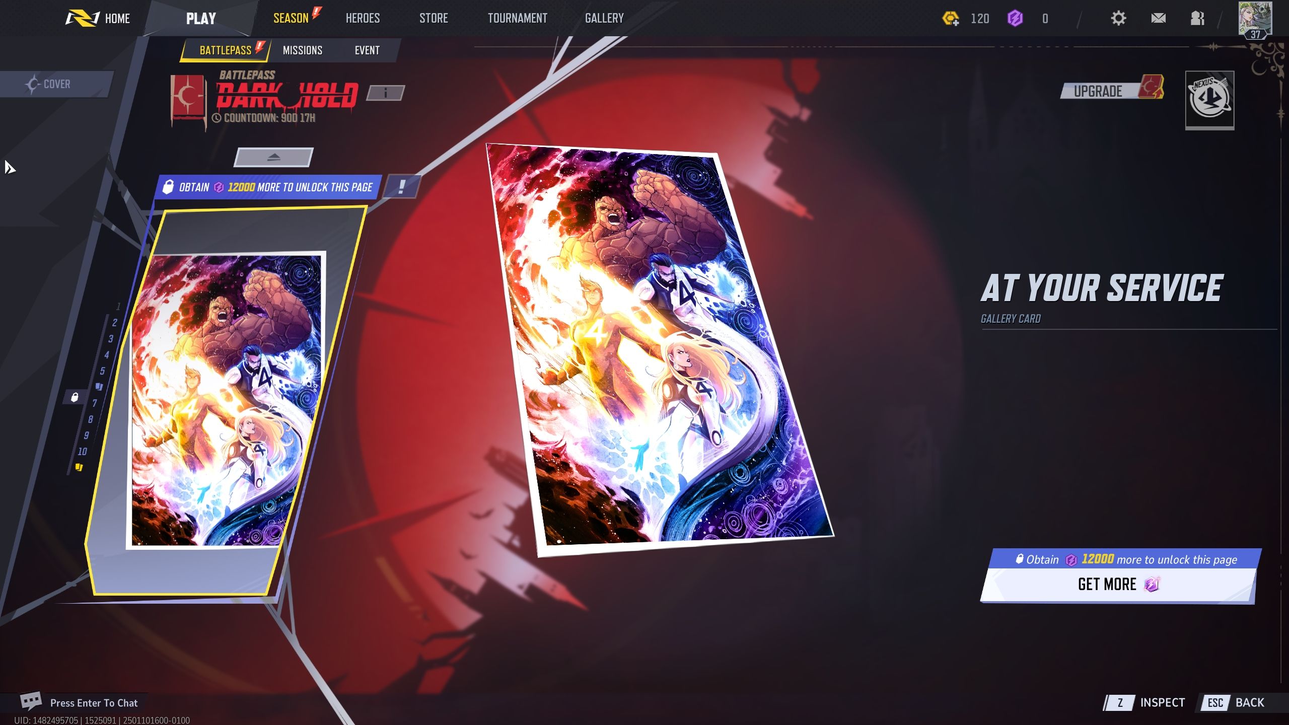 Marvel Rivals season one battle pass page 11