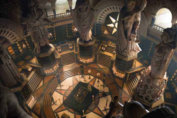 The interior of the Great Sept of Baelor.