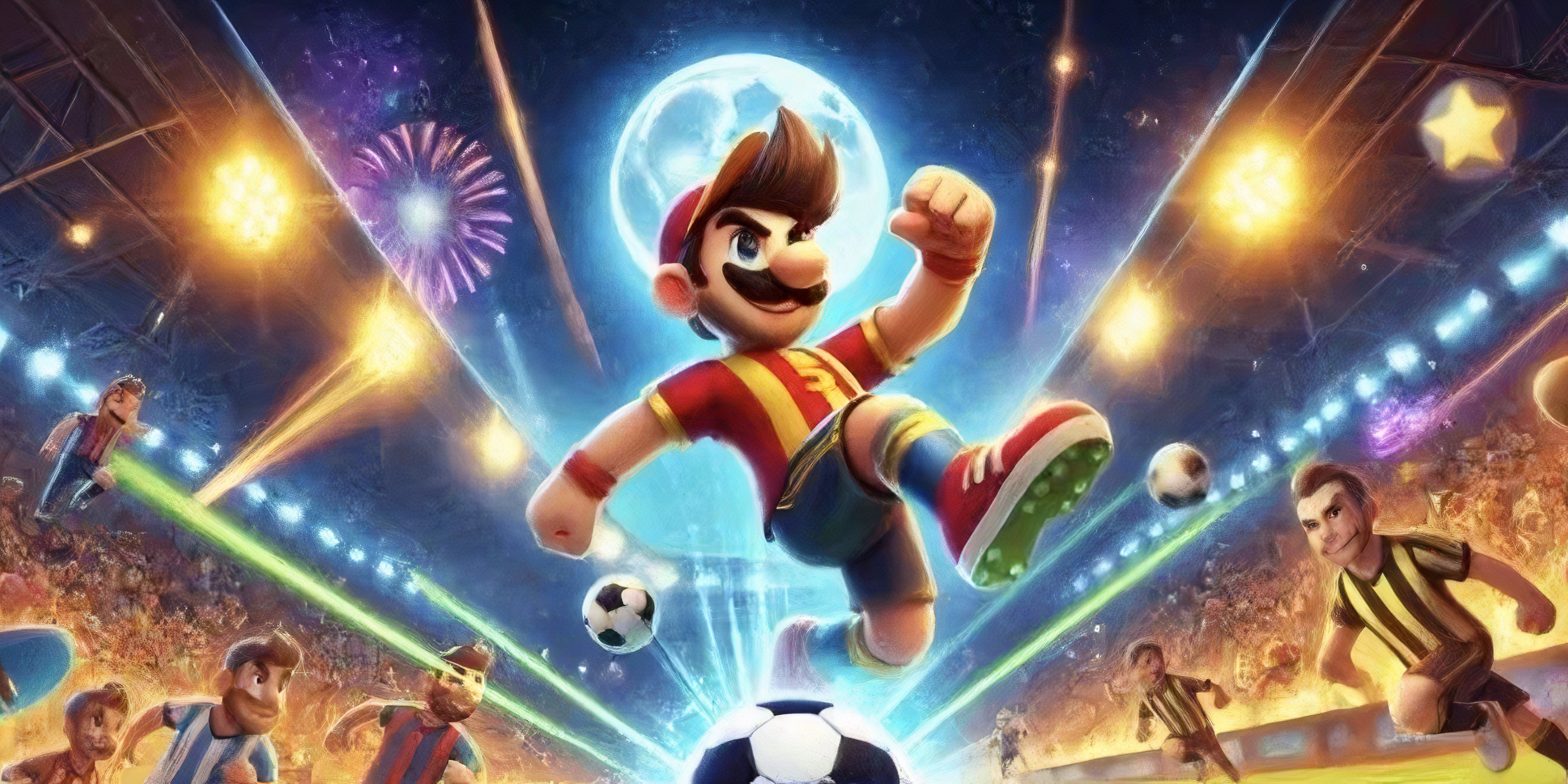 mariostro strikers soccer league key art.