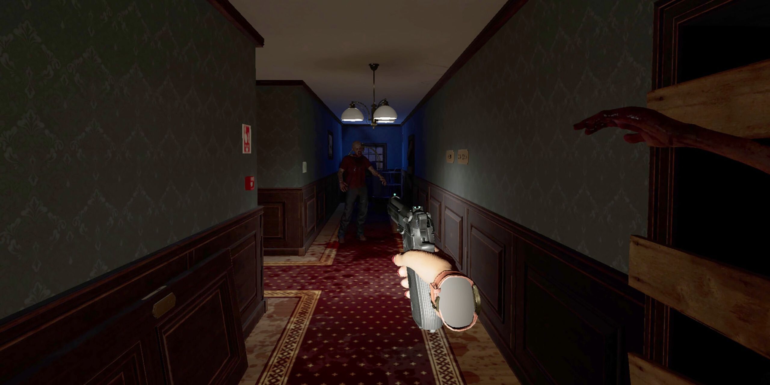 Propagation: Paradise Hotel - Encountering undead hotel staff around the building.