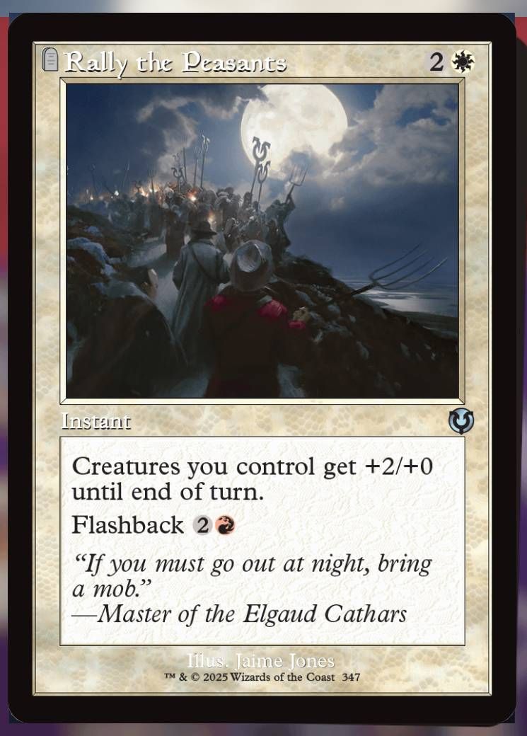 Rally the Peasants Alt Art