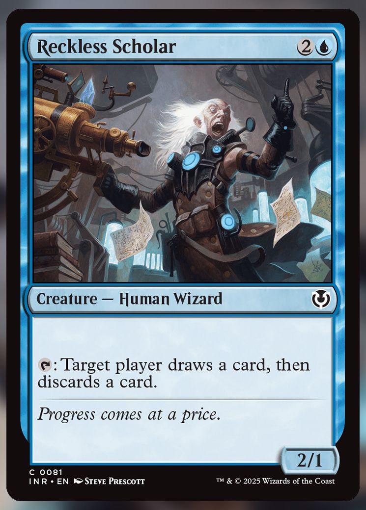 Reckless Scholar