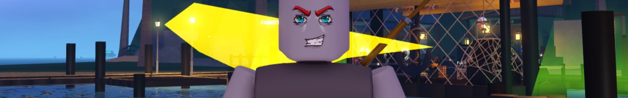 a player in Fish It on Roblox 