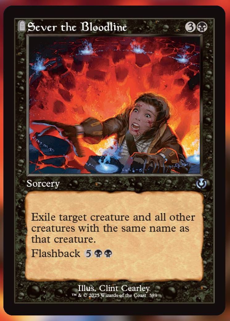 Sever the Bloodline Alt Art