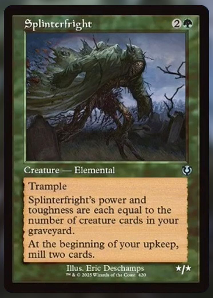 Splinterfright Retro Frame