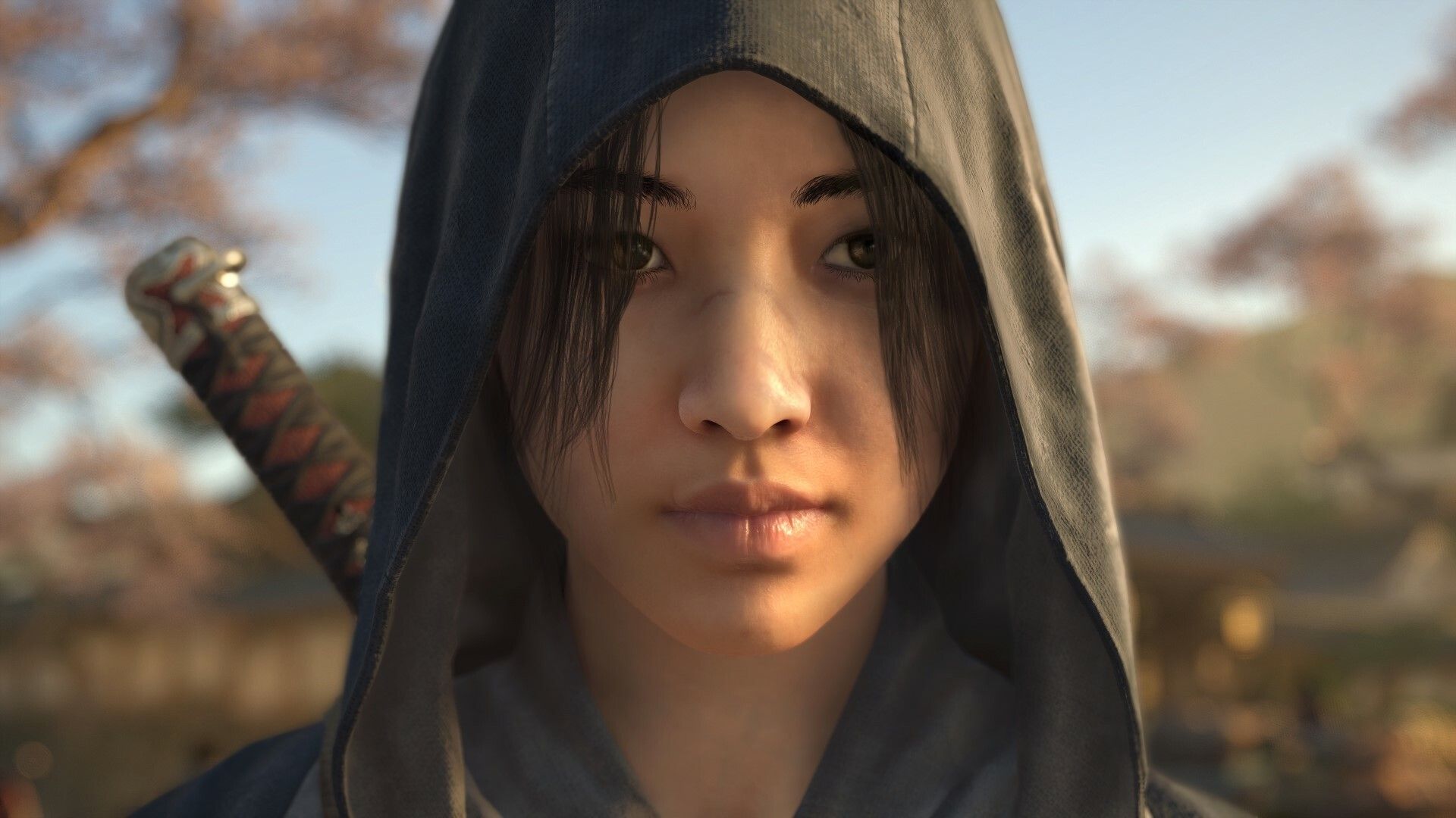 Naoe in Assassin's Creed Shadows. 