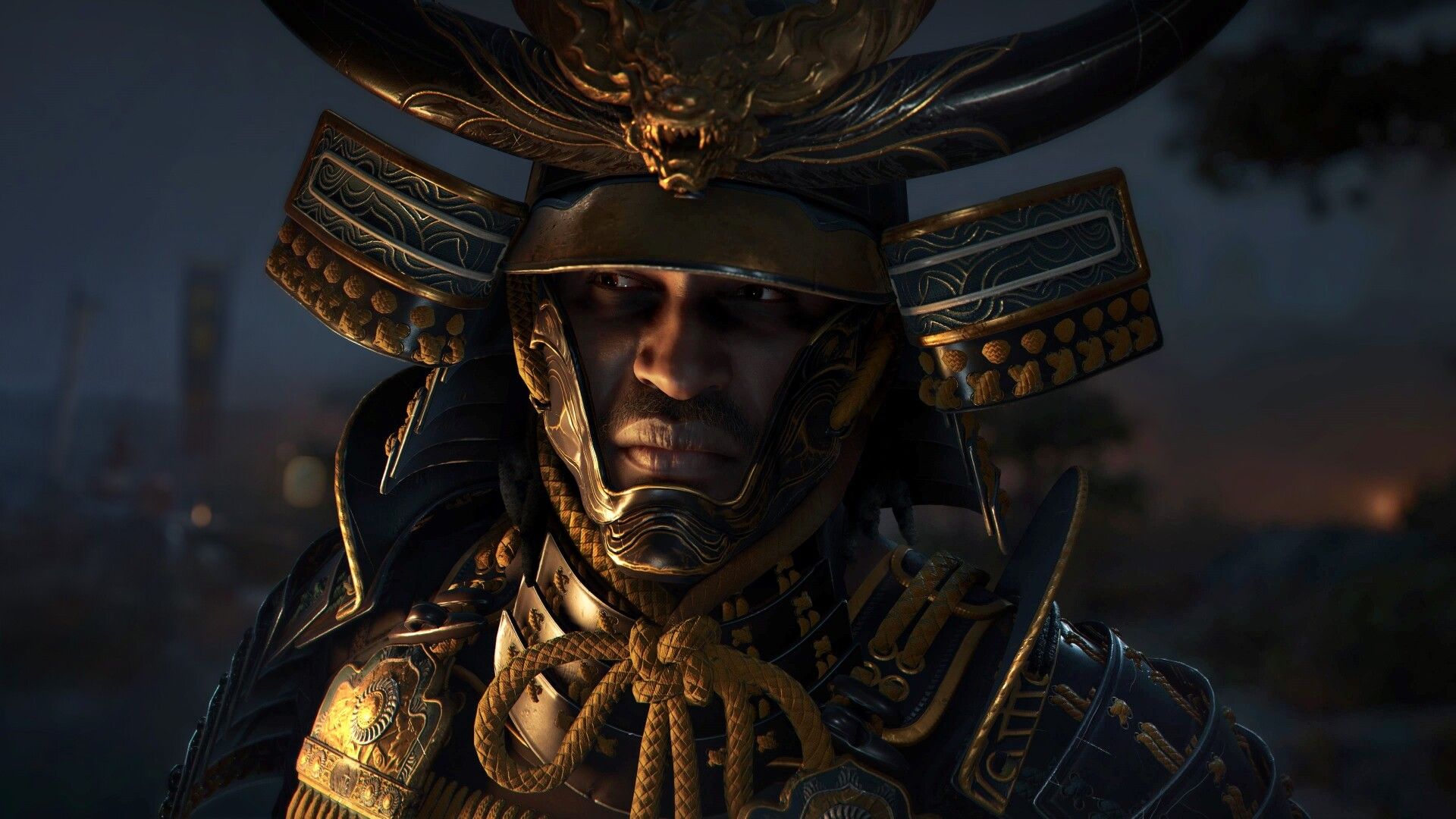Yasuke in Assassin's Creed Shadows. 