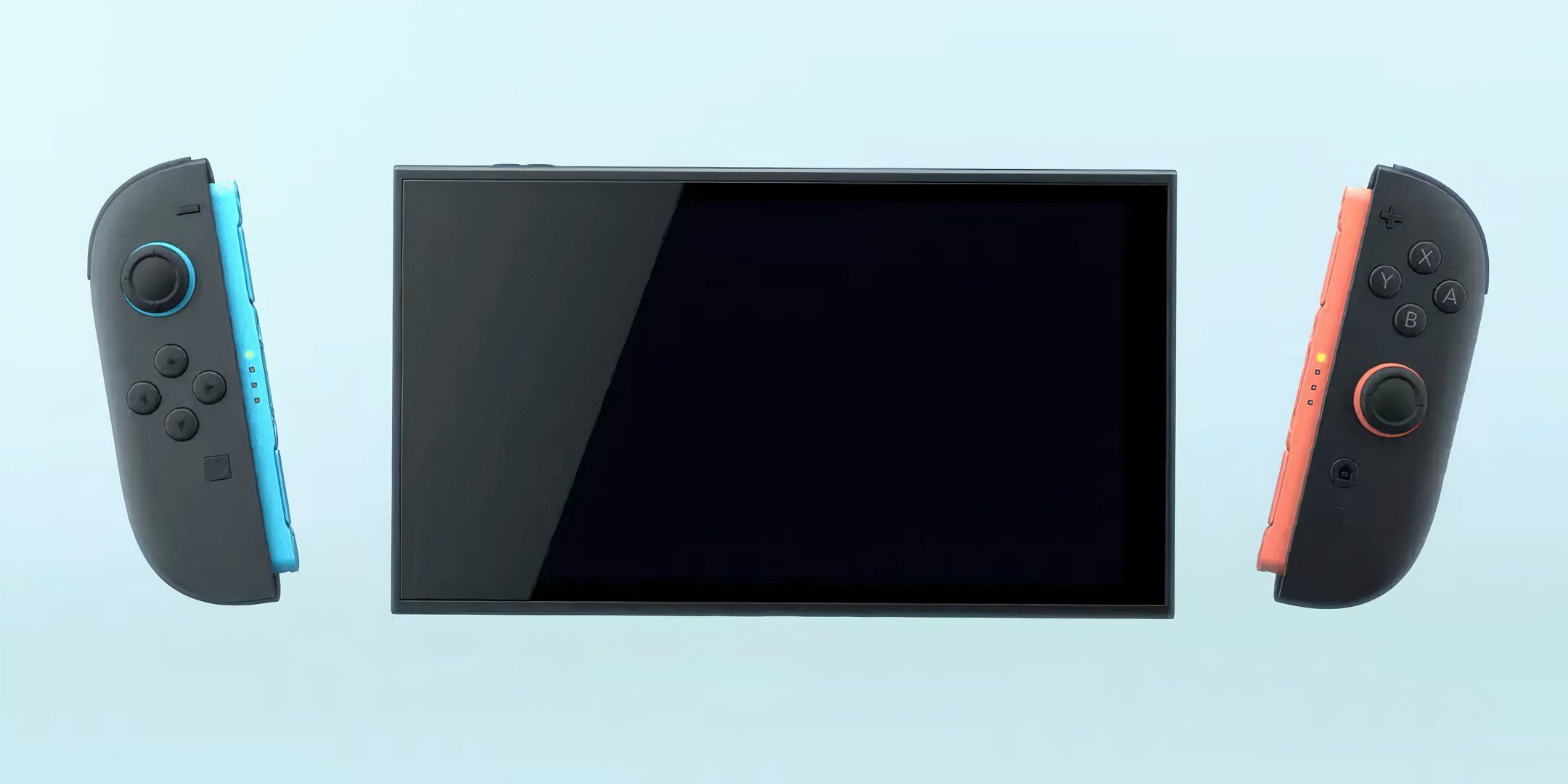 Switch 2 Switch with the detached Joy-cons