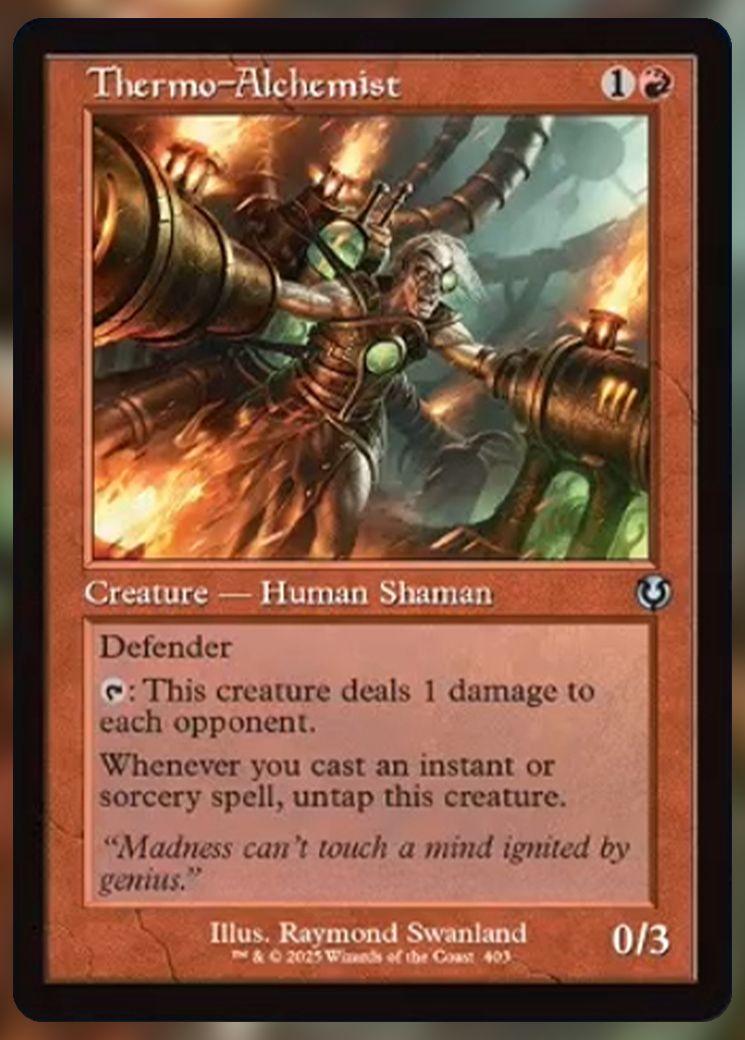 Thermo-Alchemist Retro Frame