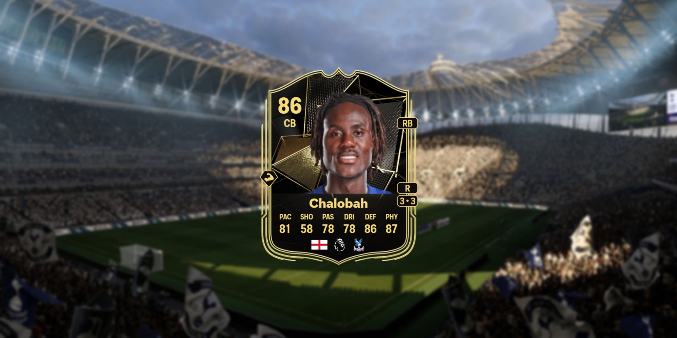 Trevoh Chalobah's card in EA Sports FC 25.