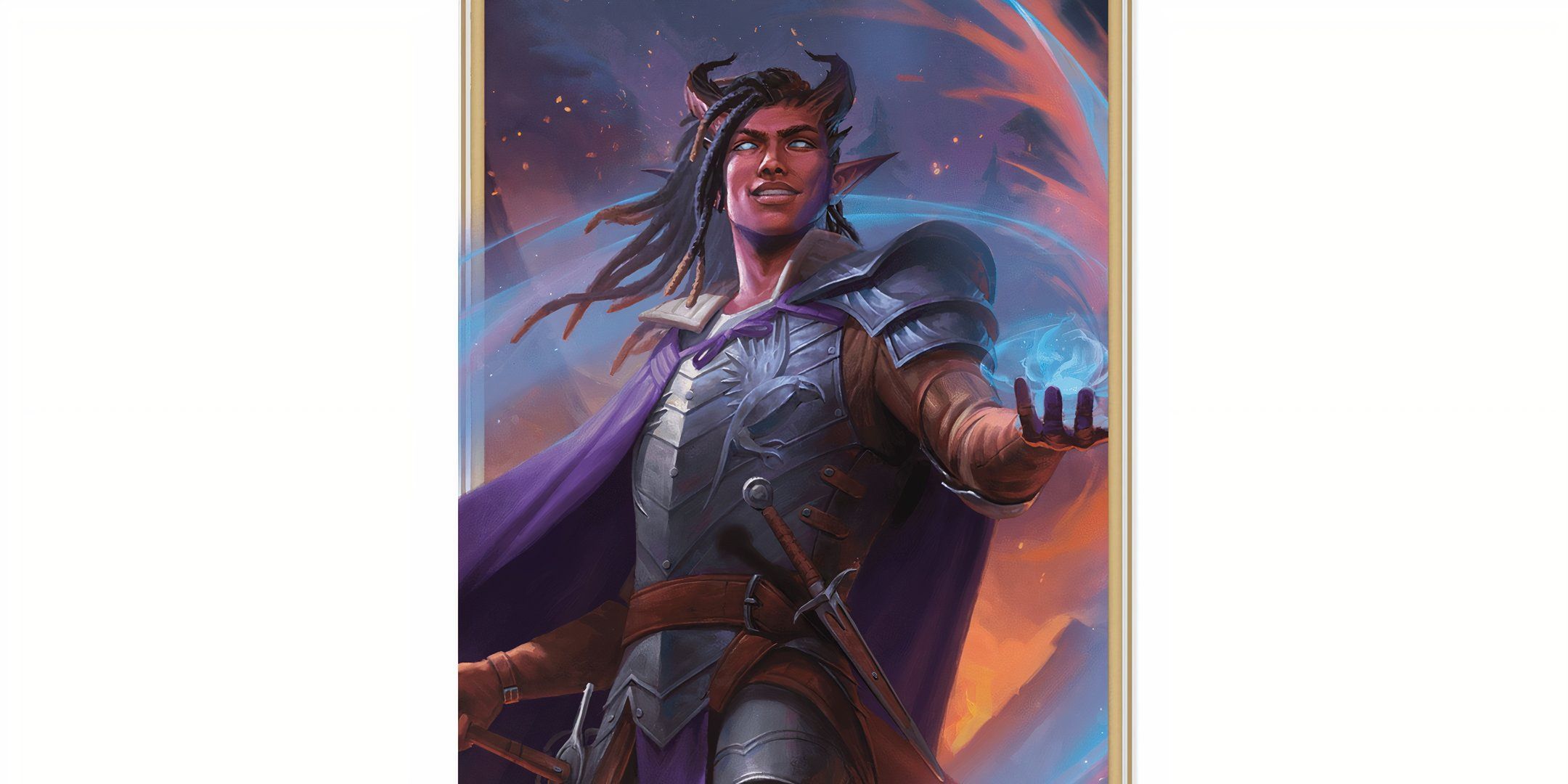 An oath of glory paladin preparing to unleash his divine smite in Dungeons & Dragons. 