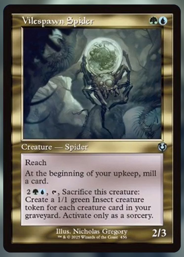 Vilespawn Spider retro frame