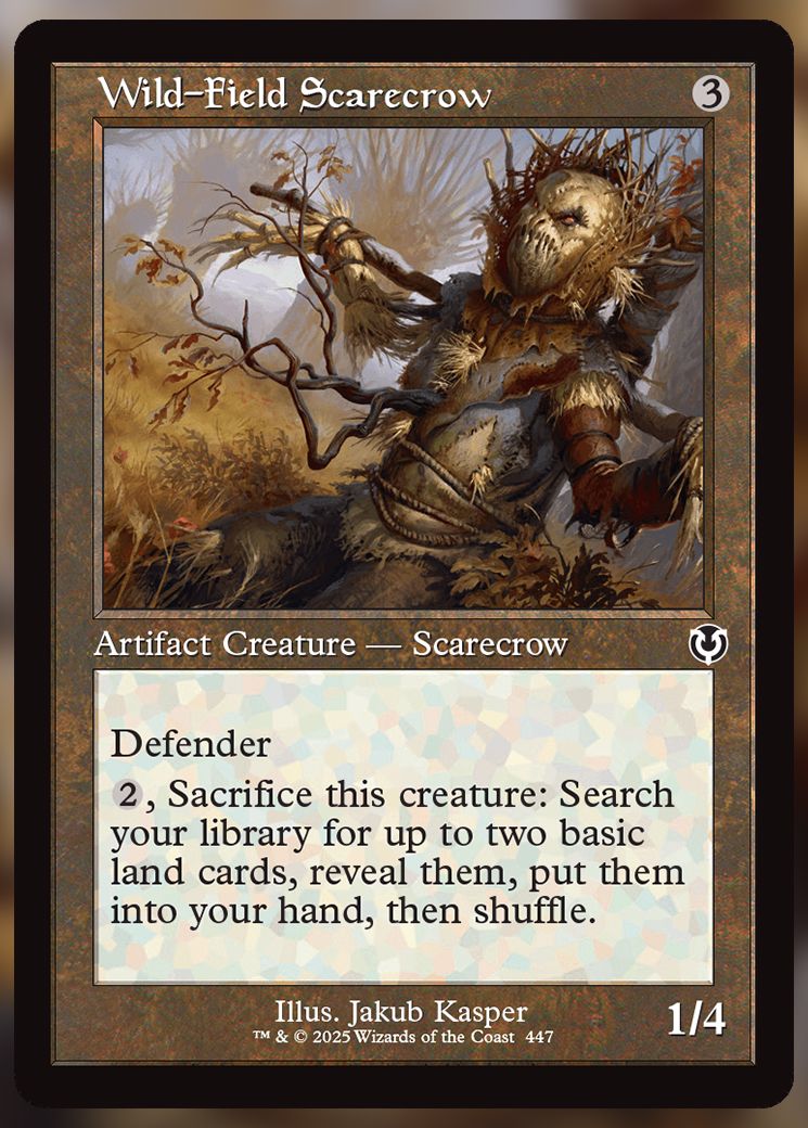 Wild-Field Scarecrow retro