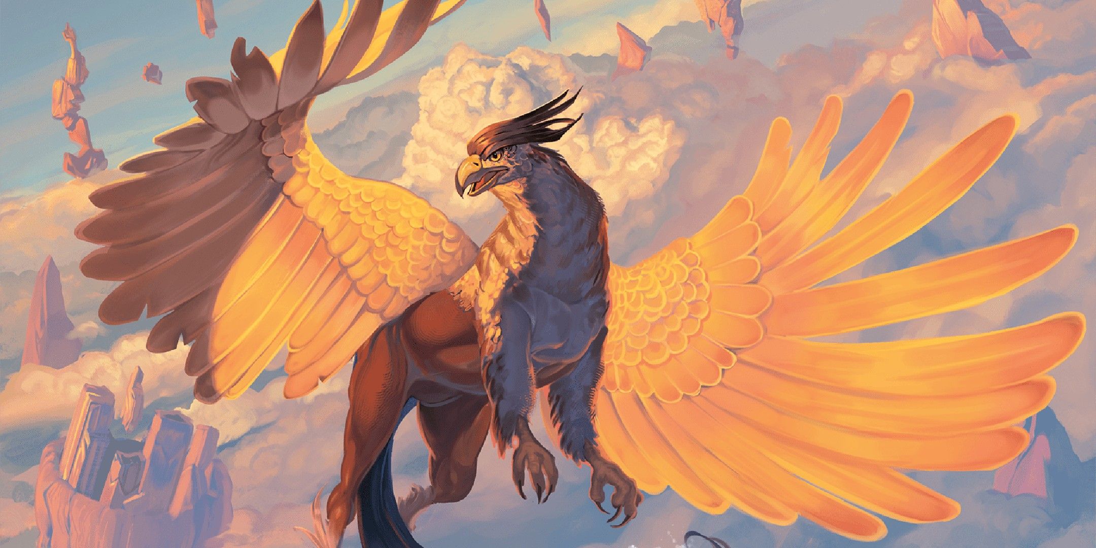 Dungeons & Dragons image showing a hippogriff.