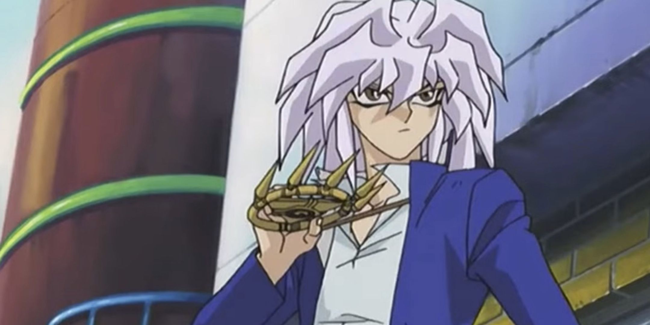 Bakura uses his Millennium Ring to locate other Millennium Items in Yu-Gi-Oh!.