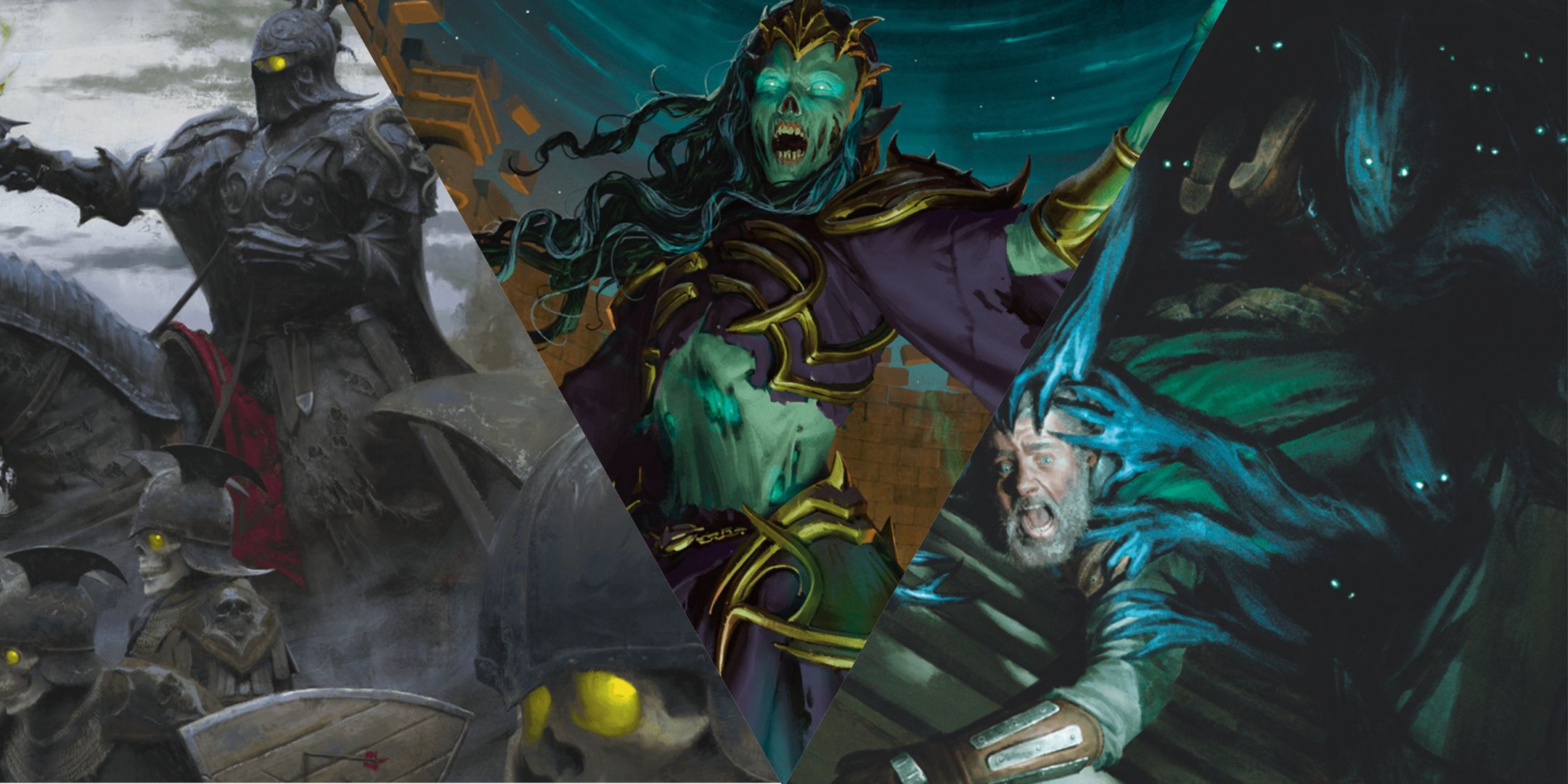 A Death Knight, An Anicent Lich, and an Adventurer with Shadow Undead.