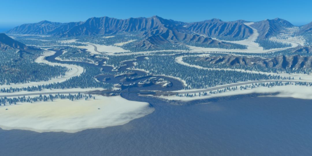 Frozenshire From City Skylines