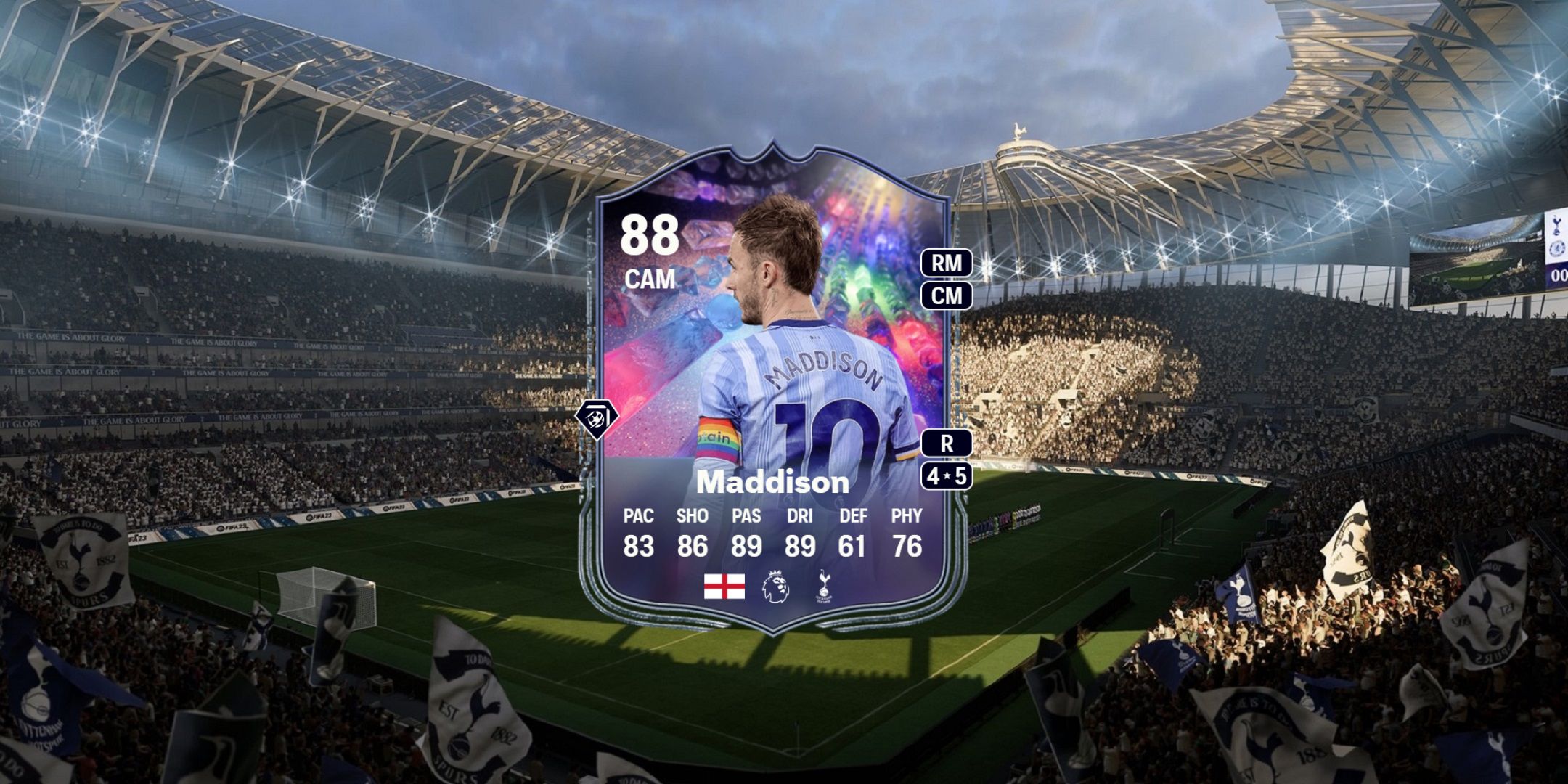 James Maddison's card in EA Sports FC 25.
