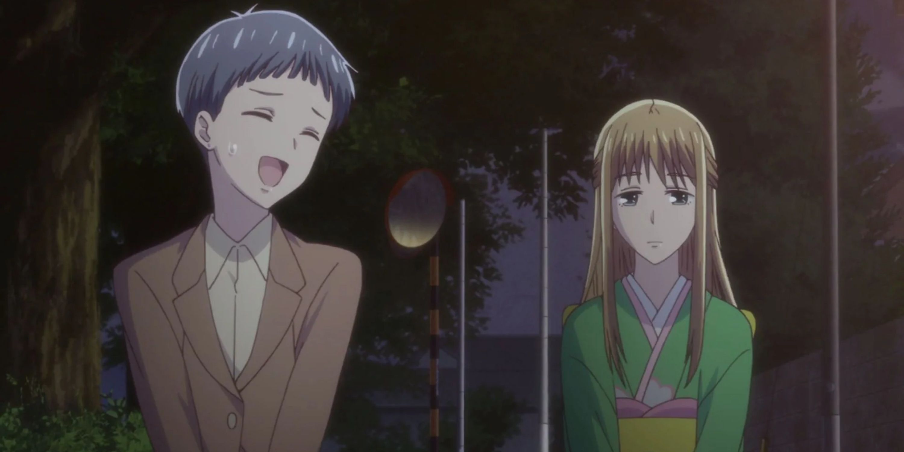 Ritsu & Mitsuru in fruits basket. 