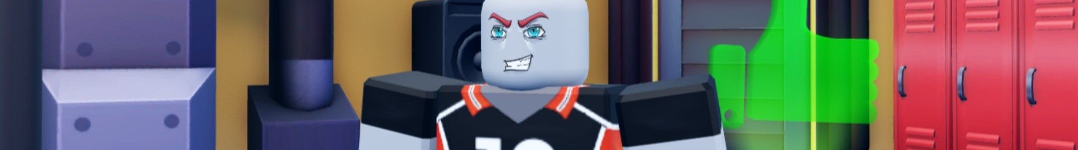 a player in Volleyball Legends on Roblox 
