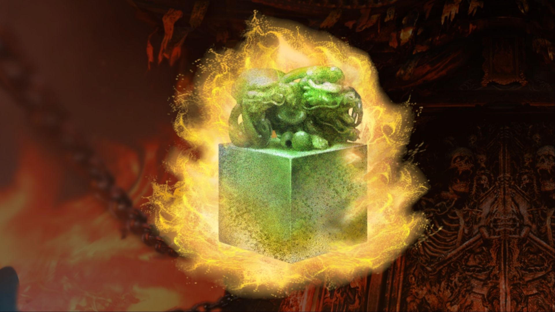 The icon of the Imperial Seal Treasure in Warriors: Abyss.