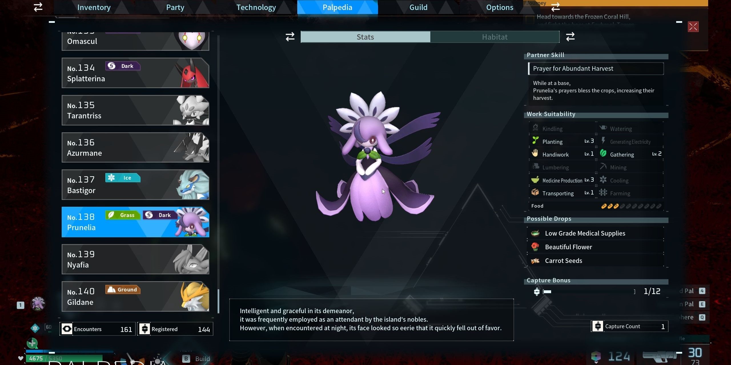 a-picture-of-prunelia-menu-palworld