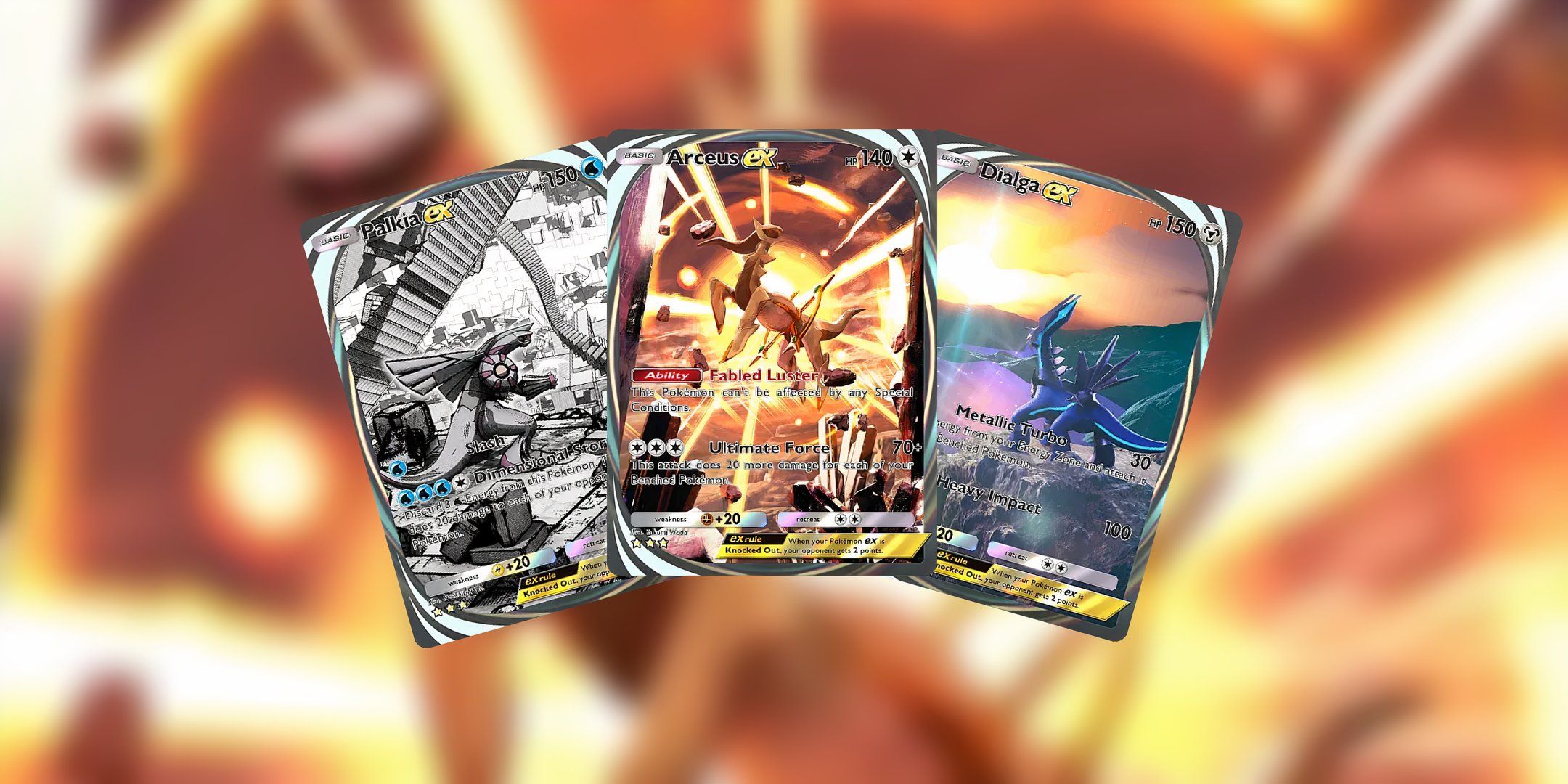arceus dialga palkia immersive cards in TCG pocket.