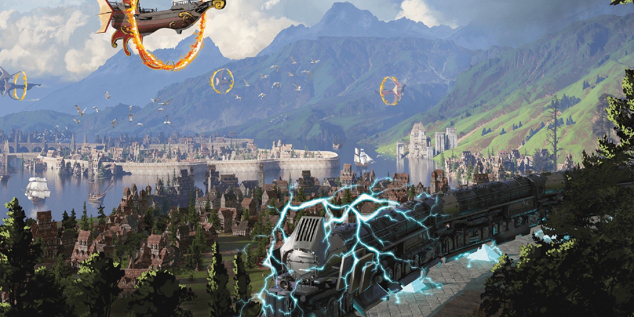 DND image showing the Eberron setting.